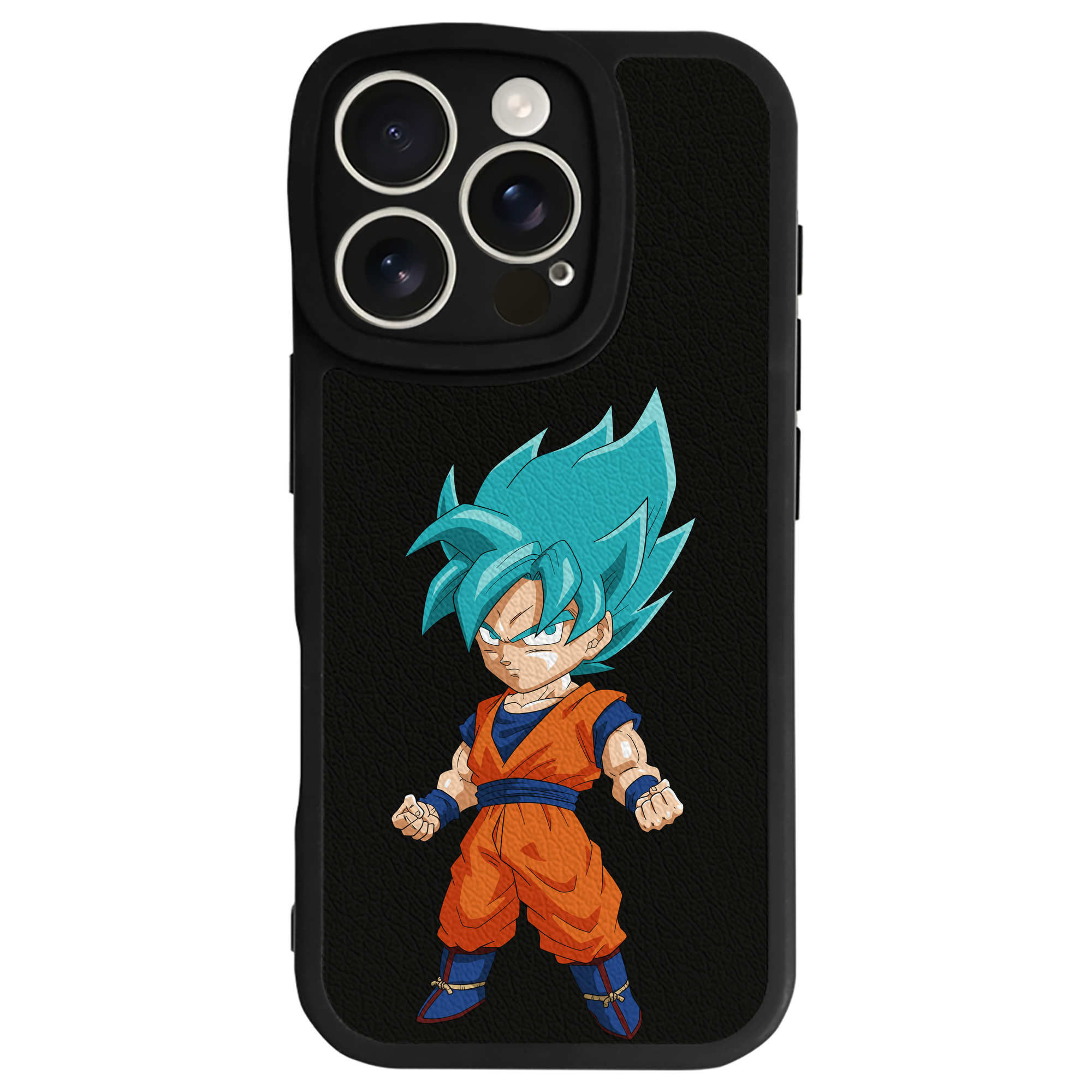 （画像用） ドラゴンボール 孫 悟飯（そんごはん）DRAGON BALL Son Gohan 【iPhone 16シリーズ対応】シリコンスマホケース（レザー調） 材質：シリコン
